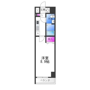 Sky Yao【5階】の間取り