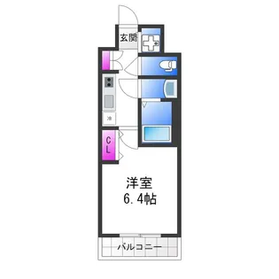 グランカーサ高井田【10階】の間取り