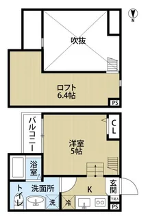 リヴェール【1階】の間取り