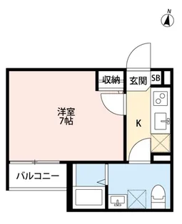 bel tempo【2階】の間取り