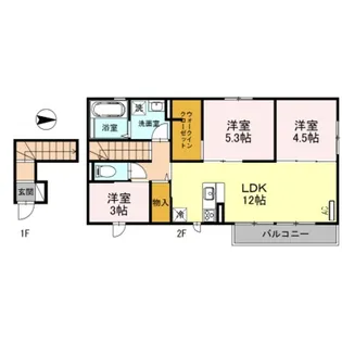 リヴェール【2階】の間取り