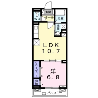 G-SQUARE【3階】の間取り