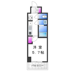 Le−Bear天王寺東【2階】の間取り