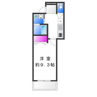 フジパレス長原駅西Ⅰ番館【1階】の間取り