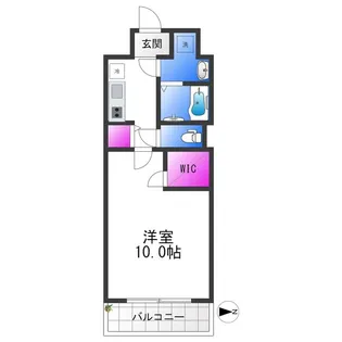 パラス・ティラ平野west【5階】の間取り