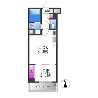 CASA MITO【1階】の間取り