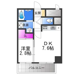 FREEDOM residence松原上田II【10階】の間取り