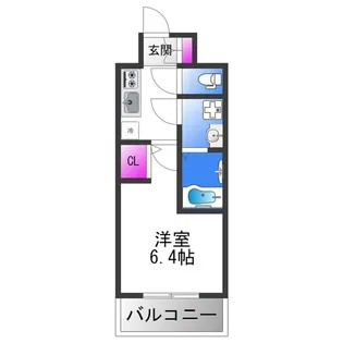 H−maison平野EAST Ⅳ【1階】の間取り