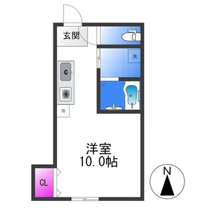 カリーナアモーレ【4階】の間取り