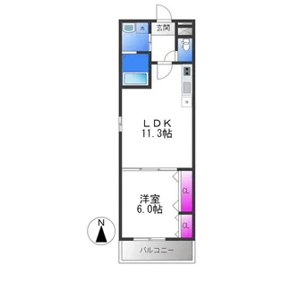 grand ciel【2階】の間取り