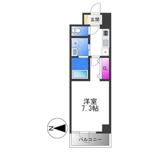 アーバンパーク田辺【2階】の間取り