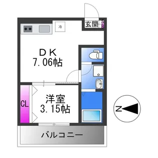 F+style八尾・太田5丁目【1階】の間取り