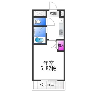 エスペランサ政所【4階】の間取り
