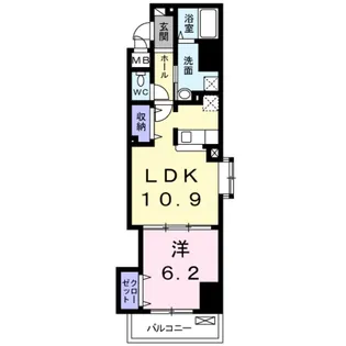 サンハイム平野宮町【7階】の間取り