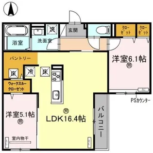 スペチアーレ今川【3階】の間取り