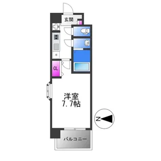 LaDouceur荒本【11階】の間取り