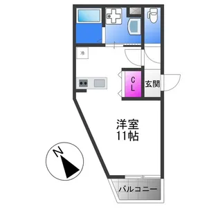 C.REST UEMATSU【1階】の間取り