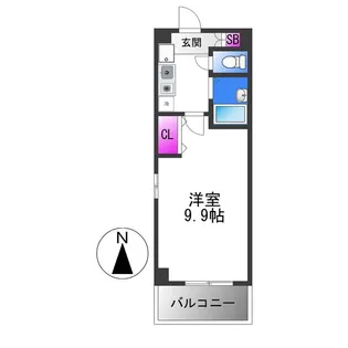 桜ヶ丘晴楽館【2階】の間取り