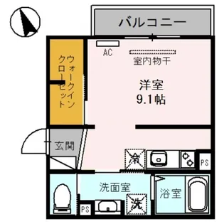 アーバンウッド【1階】の間取り