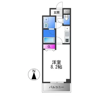 SA-COURT(エスア コート)【2階】の間取り