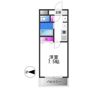 カデンツァ【1階】の間取り