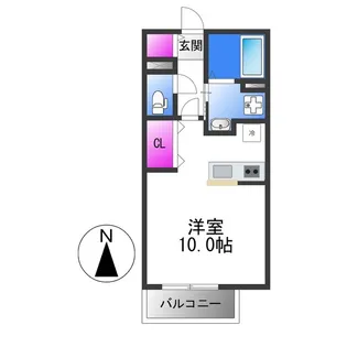Casa Sunshine【2階】の間取り