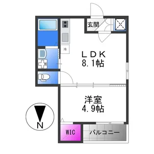 F asecia lani【2階】の間取り