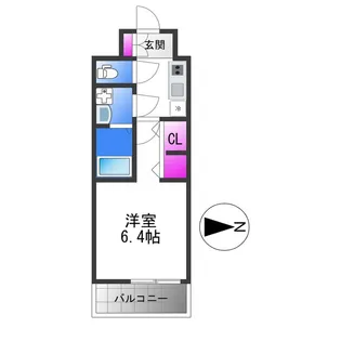S−RESIDENCE小阪azure【10階】の間取り