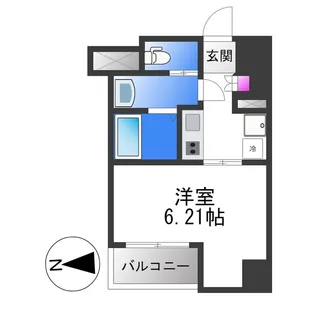 ArtizA森ノ宮D.C.【2階】の間取り