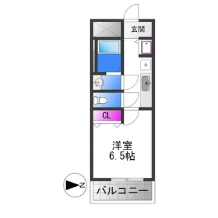 ルナアーク ファースト【2階】の間取り