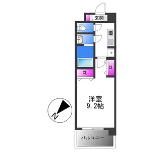 GLUCK MAISON S−SAKAI XVI【5階】の間取り