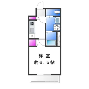 アッシュメゾン平野EAST【1階】の間取り