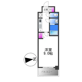 ArtizA堺東【8階】の間取り