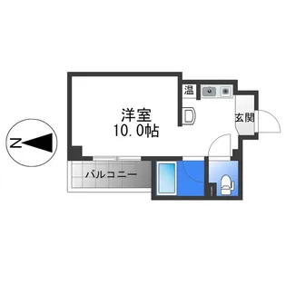イーストレジデンス永和【1階】の間取り