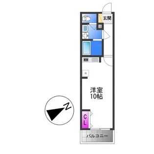 F+style藤井寺林2号館【2階】の間取り