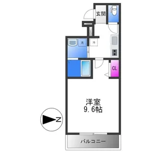 フジパレス喜連西Ⅱ番館【2階】の間取り