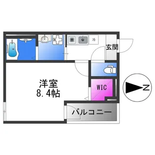 フジパレス長田ノース【2階】の間取り