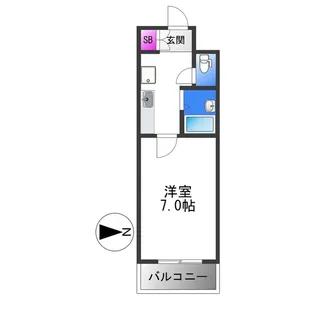 ノアーズアーク88【3階】の間取り