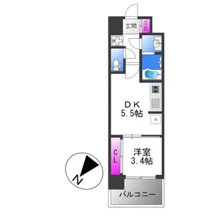 Grand Luce 【2階】の間取り