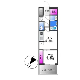 Grand Luce 【3階】の間取り