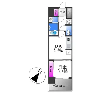 Grand Luce 【3階】の間取り