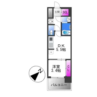 Grand Luce 【3階】の間取り