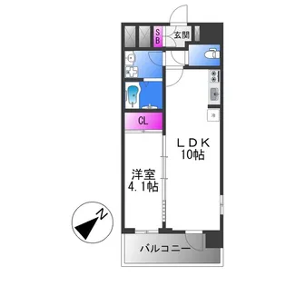 Grand Luce 【6階】の間取り