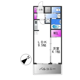 Grand Luce 【7階】の間取り