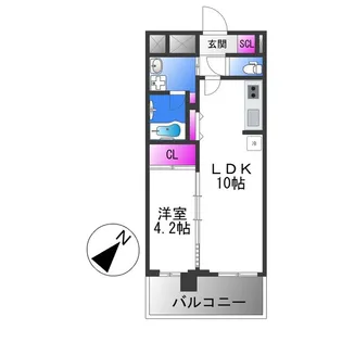 Grand Luce 【6階】の間取り