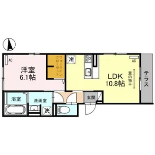 Vier Casa D【2階】の間取り