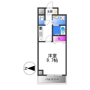 プロミネンス【3階】の間取り