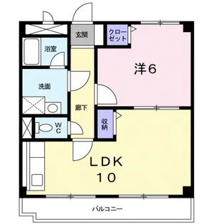 ピュアコートⅡ【3階】の間取り