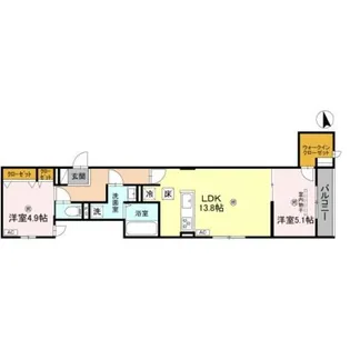 D−ROOM我孫子西【3階】の間取り