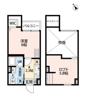 COLOR【1階】の間取り